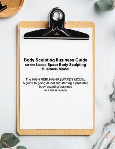 Lease Space Body Sculpting Business Guide