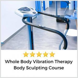 Vibration platform with 5 stars for the Whole Body Vibration Therapy Body Sculpting Course