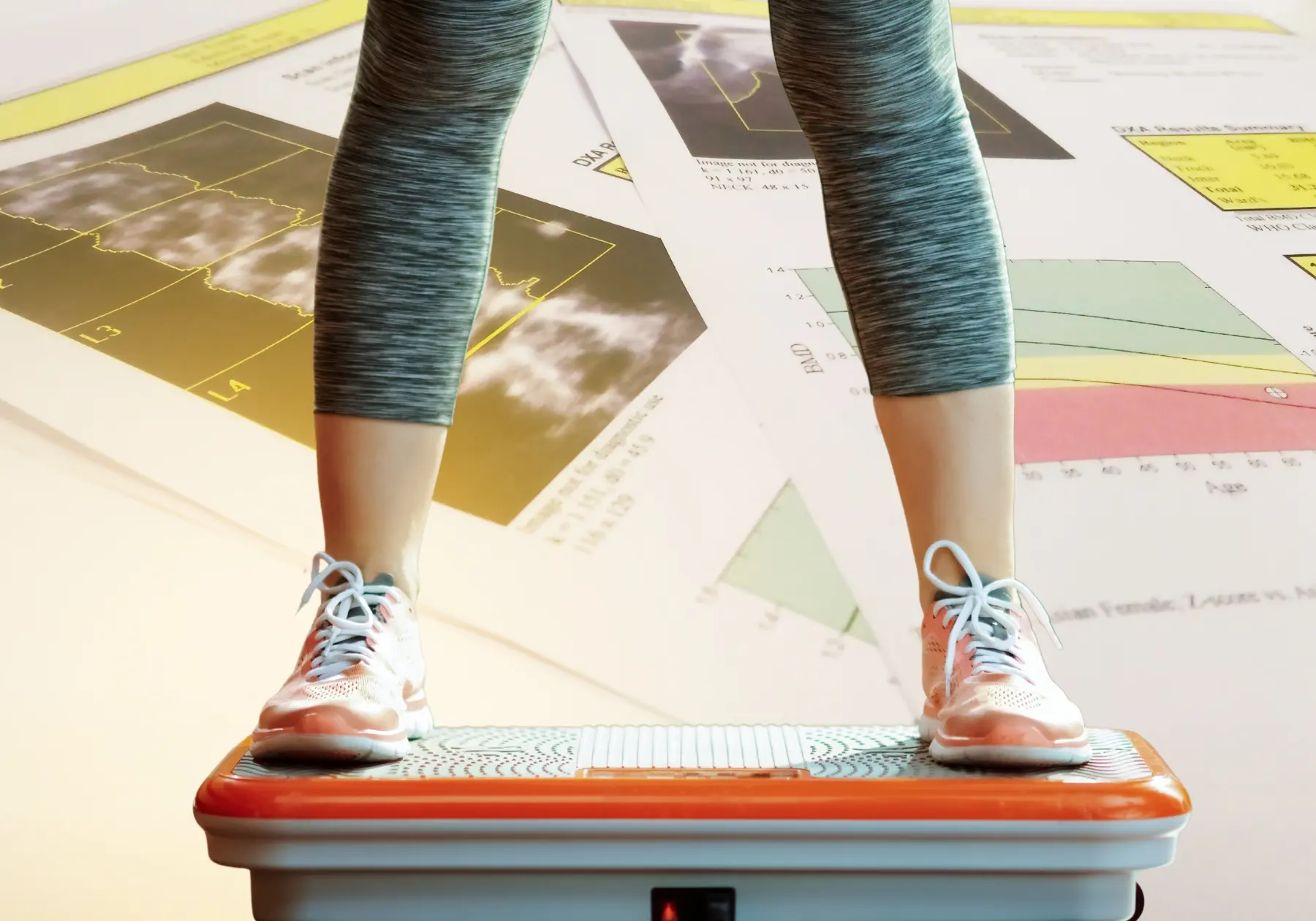 Our science-based medspa vibration therapy formula for menopausal bone loss