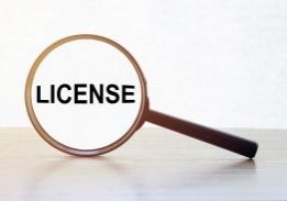 magnifying glass with the word "license" in the middle forbody contouring business licensing requirements